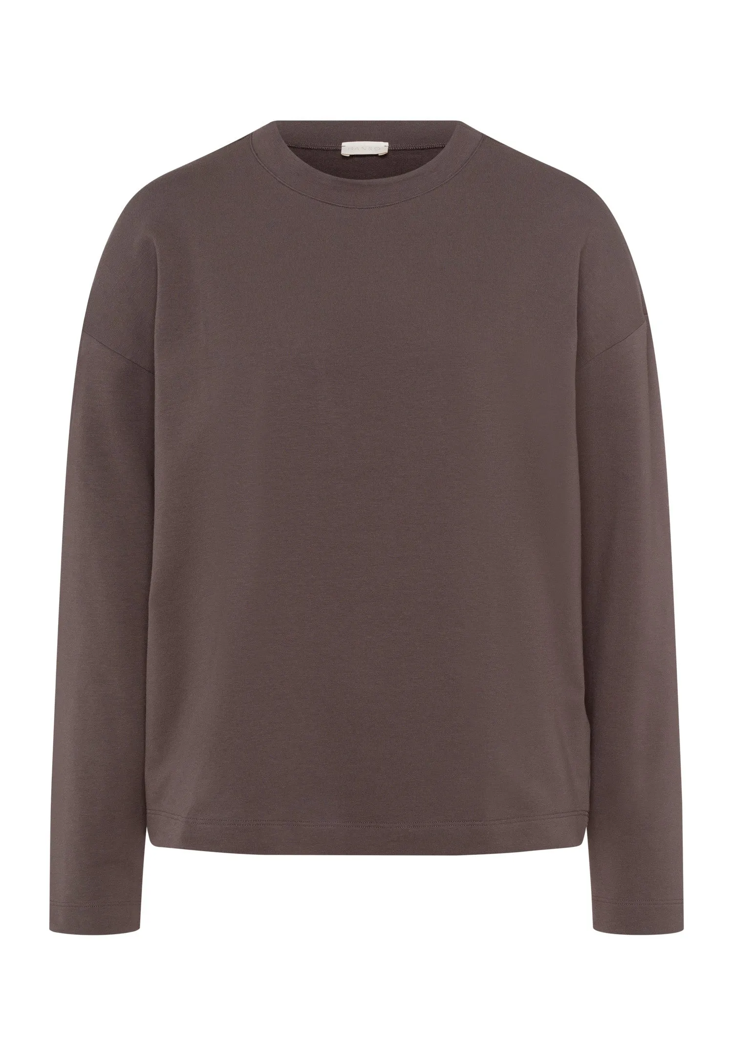 Natural Living Cotton Crewneck Pullover | Shale 78674-2119