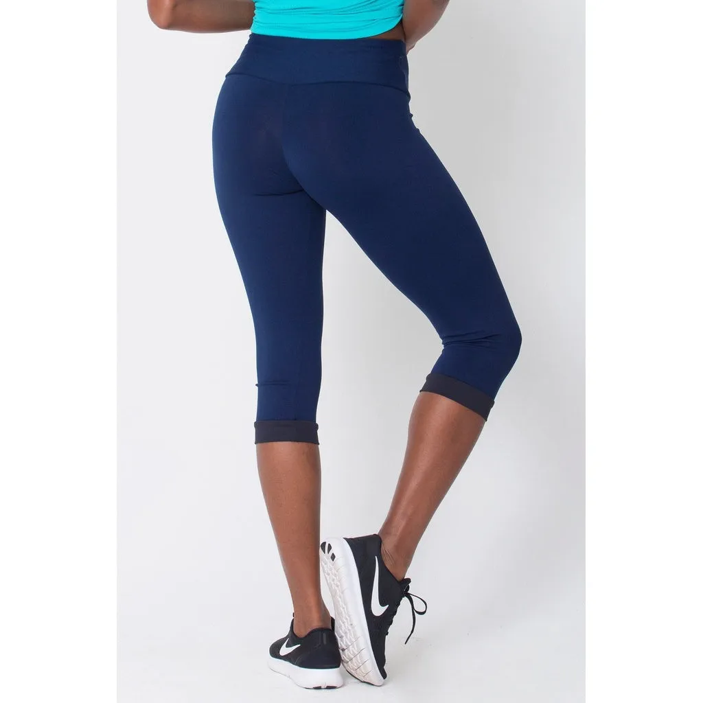 Navy Capri leggings