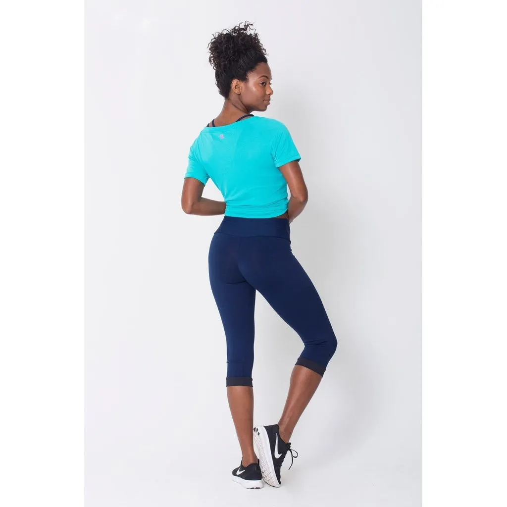 Navy Capri leggings