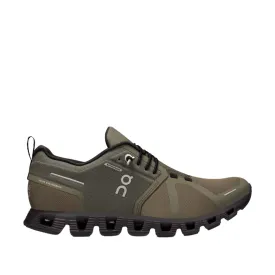 On Running Women's Cloud 5 Waterproof in Olive/Black