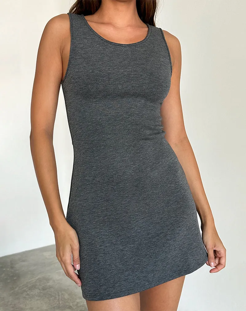 Onami Mini Dress in Grey