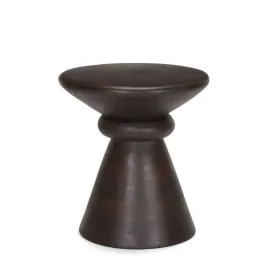 Palmera Accent Table Dark Brown