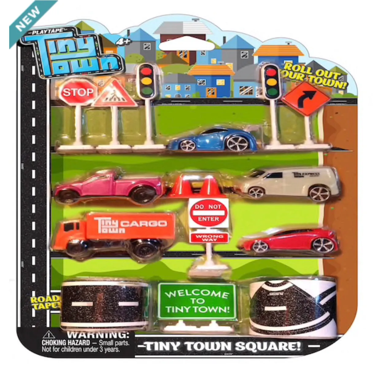 *PLAYTAPE TINY TOWN (INROAD TOYS & IRWIN)