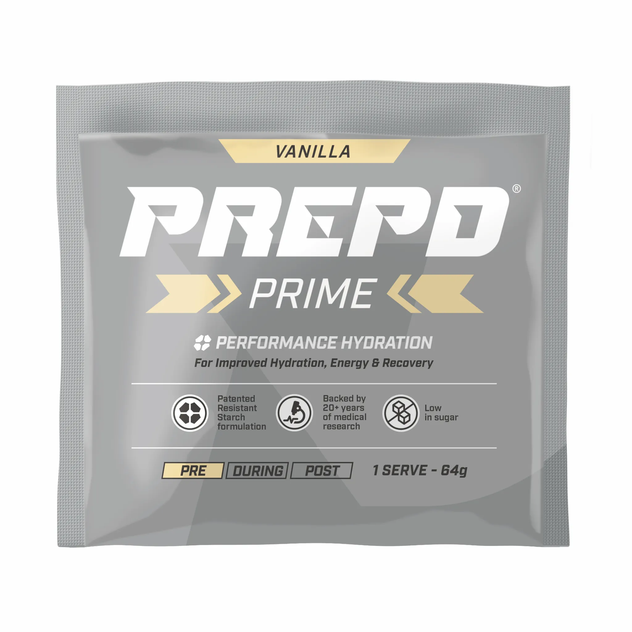 PREPD Hydration - Prime Powder Sachet - Vanilla