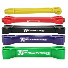 Pullup Resistance, Workout, and Exercise Bands (5 pack)