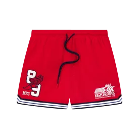 Relay Mesh Shorts Red