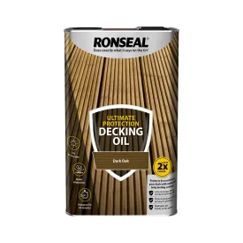 Ronseal Ultimate Protection Decking Oil - Dark Oak 5L