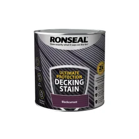 Ronseal Ultimate Protection Decking Stain - Blackcurrent 2.5L