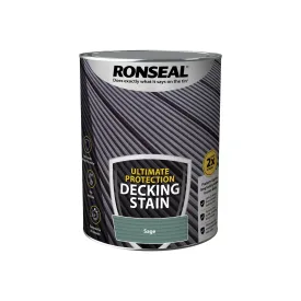 Ronseal Ultimate Protection Decking Stain - Sage 5L