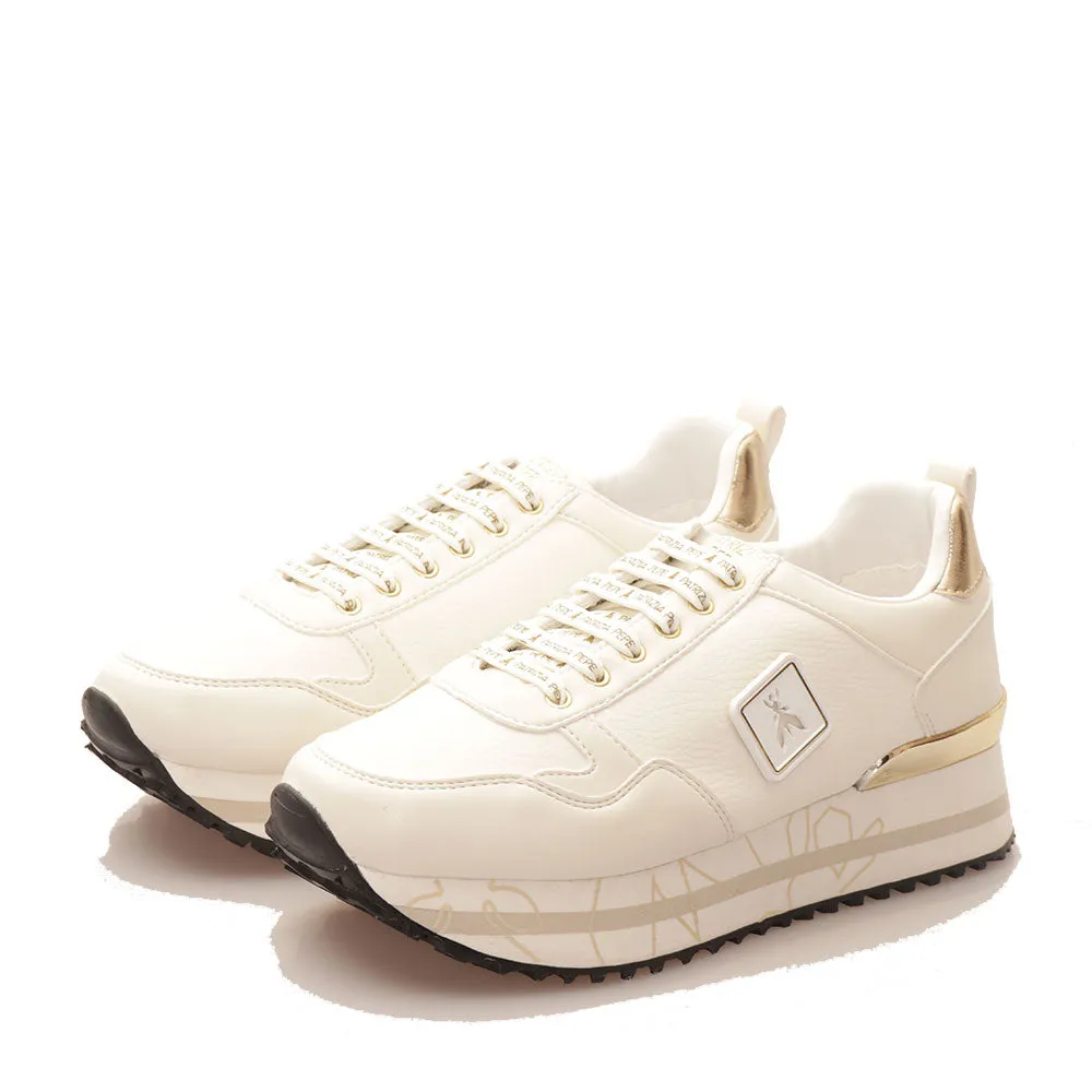 Sneakers Running PATRIZIA PEPE Girl linea Micro Running colore Off White