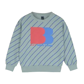 SW02-SWEATSHIRT ALLOVER DIAGONAL -Iceberg