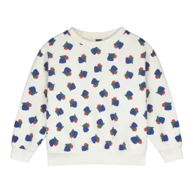 SW12-SWEATSHIRT ALLOVER MATHS -Fog