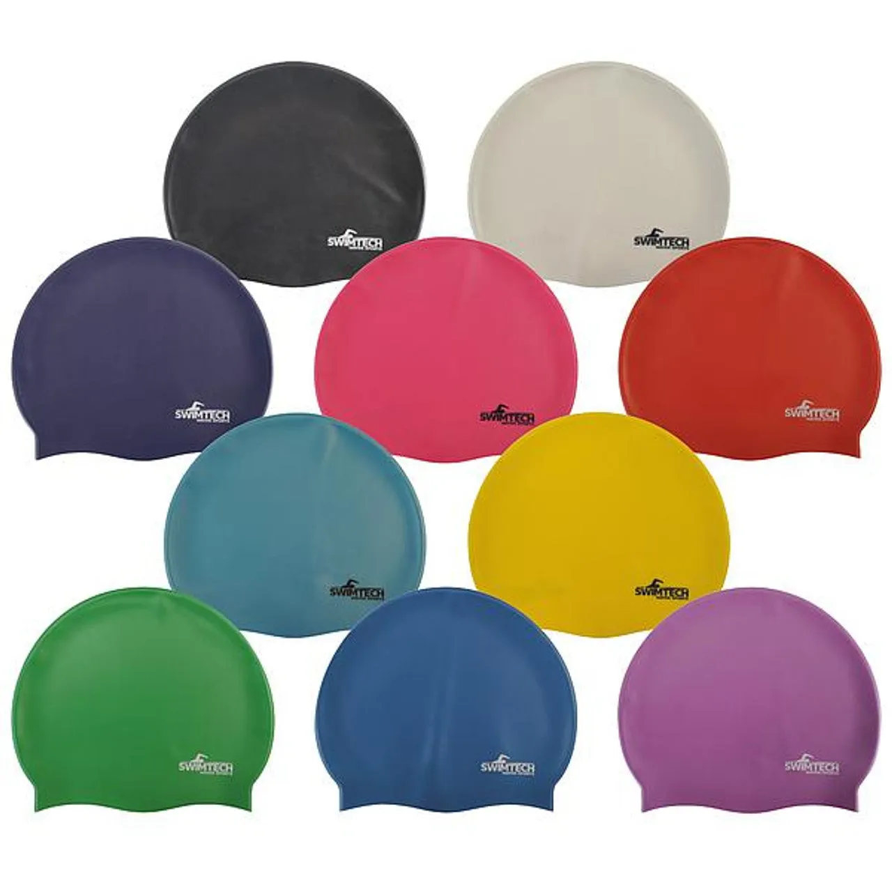 SwimTech Silicone Swim Cap