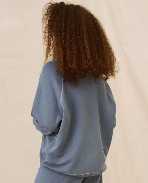 The College Sweatshirt, Vintage Blue