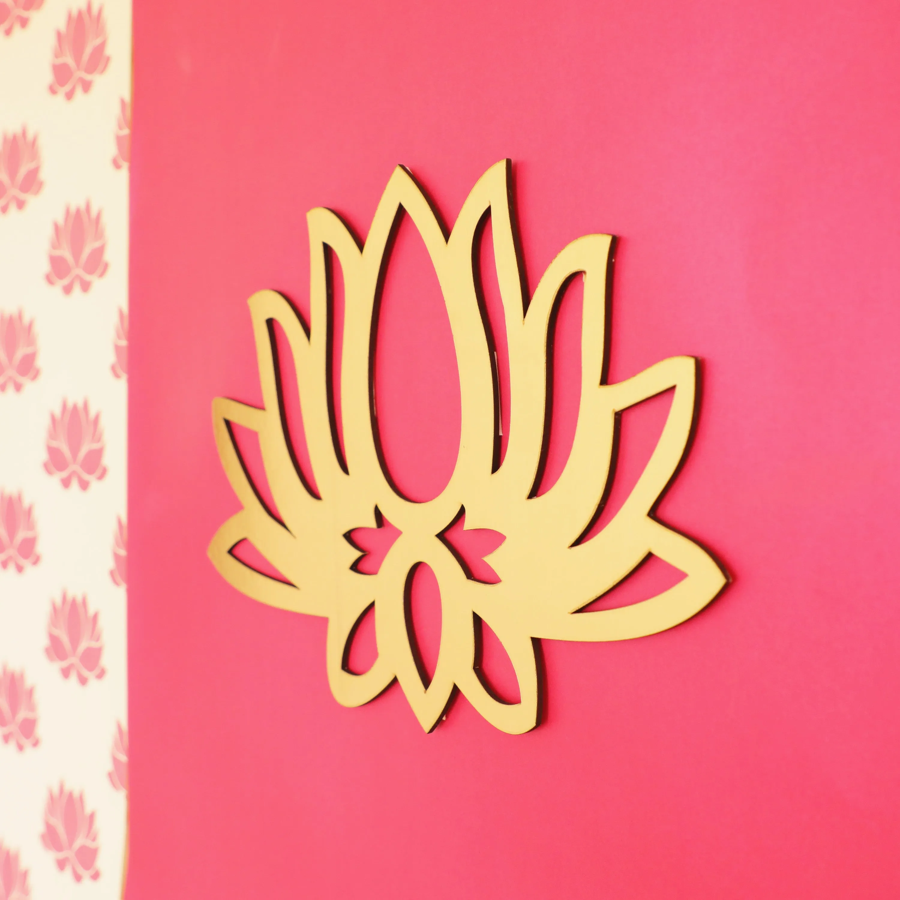 Varalakshmi Vratam Lotus Backdrop Kit