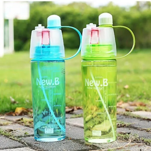 Workout Running Spray Water Bottles