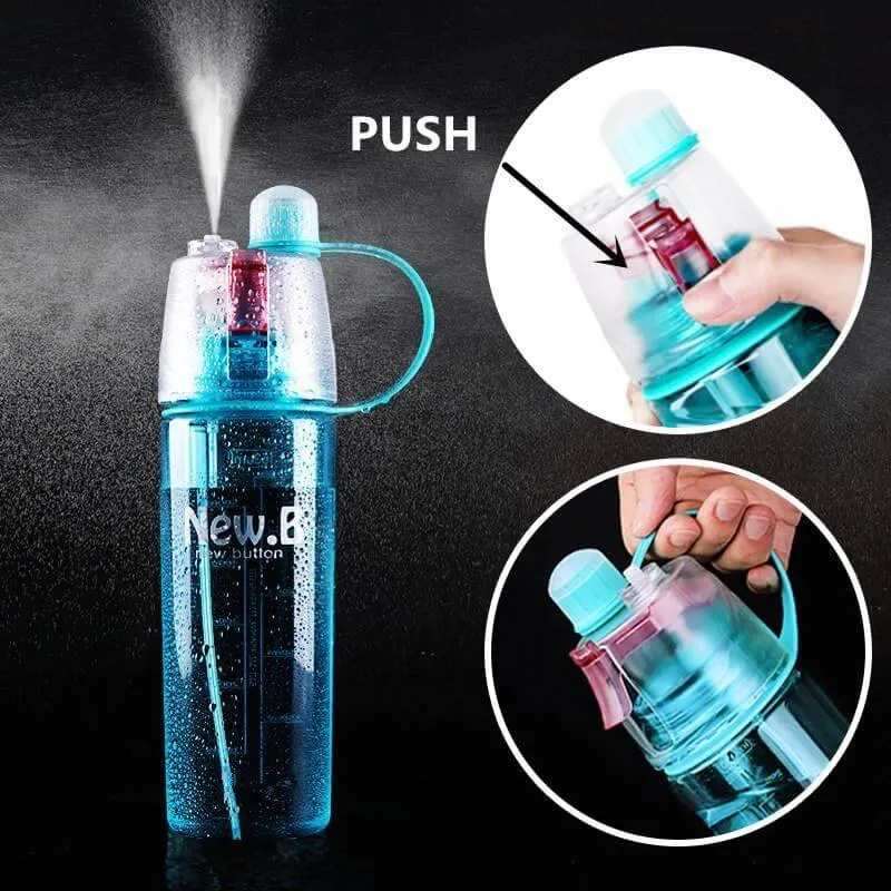 Workout Running Spray Water Bottles